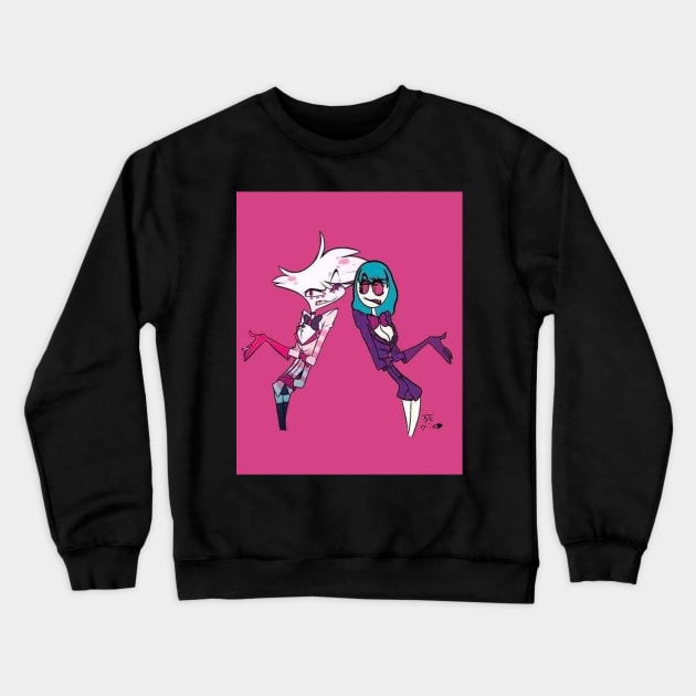 Me and angel Crewneck Sweatshirt by R0